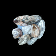 Auralite tiny tumbled crystals from Morocco 8-10g in sunlight - Rocks and Things Store