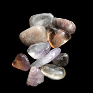 Auralite tiny tumbled crystals from Morocco 8-10g in sunlight - Rocks and Things Store