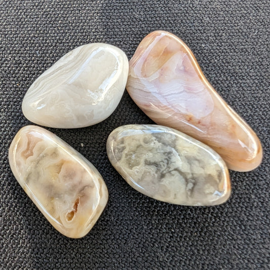 Crazy Lace Agate 3/4 polished stones 5-8g Rocks and Things