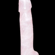 Rose Quartz hand-carved phallus 299g Rocks and Things