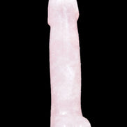 Rose Quartz hand-carved phallus 299g Rocks and Things