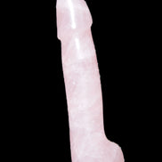 Rose Quartz hand-carved phallus 299g Rocks and Things