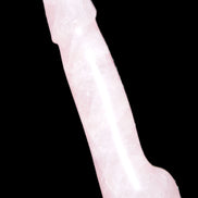 Rose Quartz hand-carved phallus 299g Rocks and Things