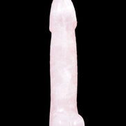 Rose Quartz hand-carved phallus 299g Rocks and Things