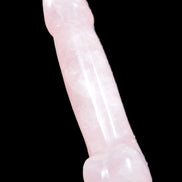 Rose Quartz hand-carved phallus 299g Rocks and Things