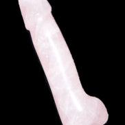 Rose Quartz hand-carved phallus 299g Rocks and Things
