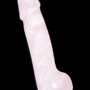 Rose Quartz hand-carved phallus 299g Rocks and Things