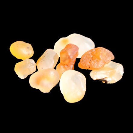 Gobi Alashan candy Agate 3-9 stones 6-8g in sunlight - Rocks and Things Store