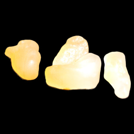 Gobi Alashan candy Agate 3-9 stones 6-8g in sunlight - Rocks and Things Store