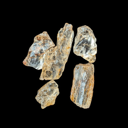 Golden Scapolite from Tanzania 6-9 crystals 5-7g Rocks and Things