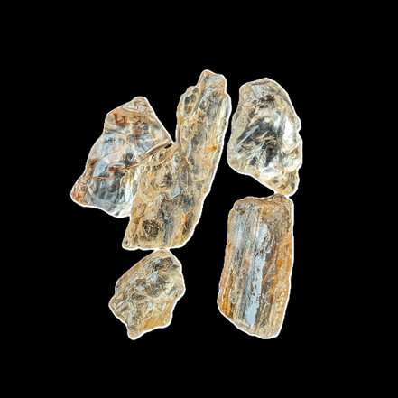 Golden Scapolite from Tanzania 6-9 crystals 5-7g Rocks and Things