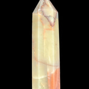 Red and Yellow Chalcedony wand 90g - Rocks and Things Store