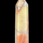 Red and Yellow Chalcedony wand 90g - Rocks and Things Store