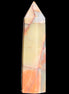 Red and Yellow Chalcedony wand 90g in sunlight - Rocks and Things Store