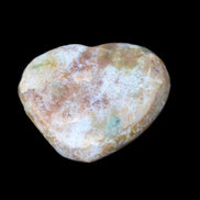 Ocean Jasper heart 65mm 112g in sunlight - Rocks and Things Store