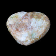 Ocean Jasper heart 65mm 112g in sunlight - Rocks and Things Store