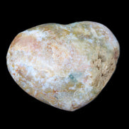 Ocean Jasper heart 65mm 112g in sunlight - Rocks and Things Store
