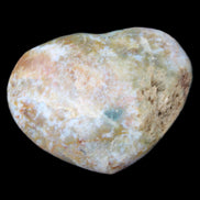 Ocean Jasper heart 65mm 112g in sunlight - Rocks and Things Store