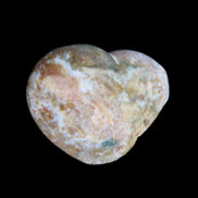 Ocean Jasper heart 65mm 112g in sunlight - Rocks and Things Store