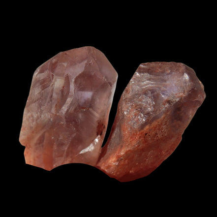Super Seven Amethyst 2 crystals from Madagascar 8g in sunlight - Rocks and Things Store