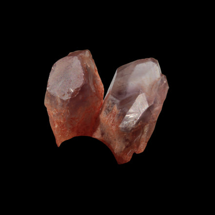 Super Seven Amethyst 2 crystals from Madagascar 8g in sunlight - Rocks and Things Store