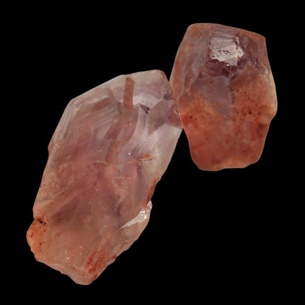 Super Seven Amethyst 2 crystals from Madagascar 8g in sunlight - Rocks and Things Store