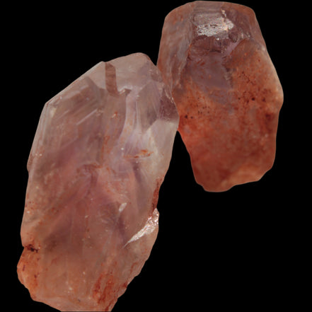 Super Seven Amethyst 2 crystals from Madagascar 8g in sunlight - Rocks and Things Store