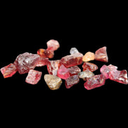 Garnet tiny rough crystals 6-8g in sunlight - Rocks and Things Store