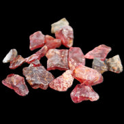 Garnet tiny rough crystals 6-8g in sunlight - Rocks and Things Store