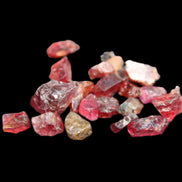 Garnet tiny rough crystals 6-8g in sunlight - Rocks and Things Store