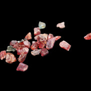 Garnet tiny rough crystals 6-8g in sunlight - Rocks and Things Store