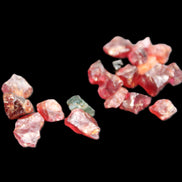 Garnet tiny rough crystals 6-8g in sunlight - Rocks and Things Store