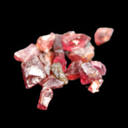Garnet tiny rough crystals 6-8g in sunlight - Rocks and Things Store