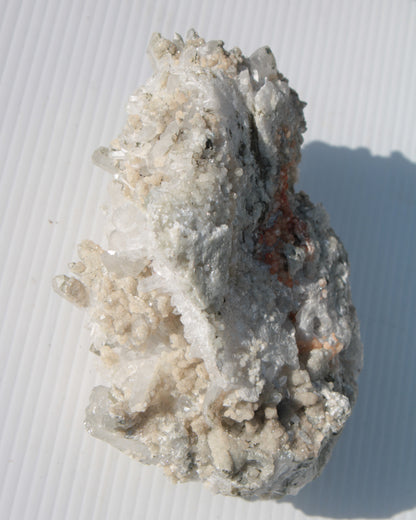 Calcite cluster with sparkly complex Chalcopyrite mineralisation 1340g Rocks and Things