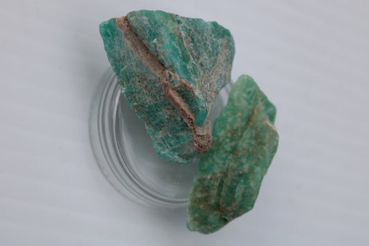 Amazonite Aqua Blue 1-2 stones from Peru 18-22g Rocks and Things