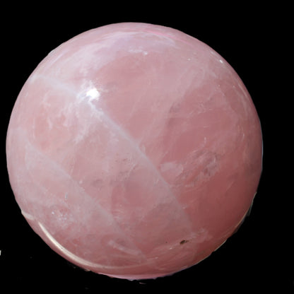 Rose Quartz sphere 2676g Rocks and Things