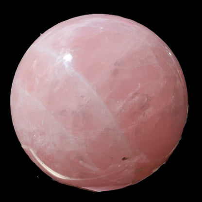 Rose Quartz sphere 2676g Rocks and Things