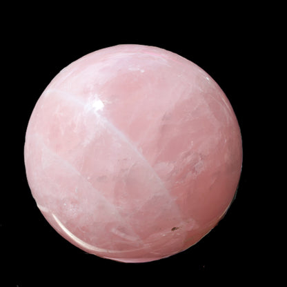 Rose Quartz sphere 2676g Rocks and Things