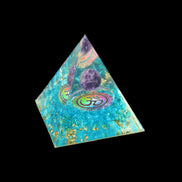 Orgone pyramid 62g in sunlight - Rocks and Things Store
