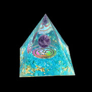 Orgone pyramid 62g in sunlight - Rocks and Things Store