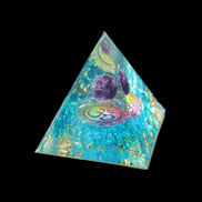 Orgone pyramid 62g in sunlight - Rocks and Things Store