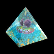 Orgone pyramid 62g in sunlight - Rocks and Things Store
