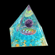 Orgone pyramid 62g in sunlight - Rocks and Things Store