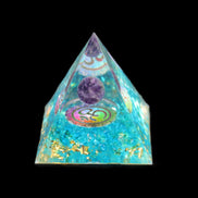 Orgone pyramid 62g in sunlight - Rocks and Things Store