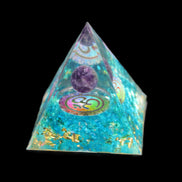 Orgone pyramid 62g in sunlight - Rocks and Things Store