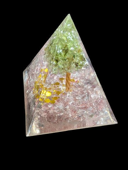 Orgone pyramid 67g in sunshine - Rocks and Things Store