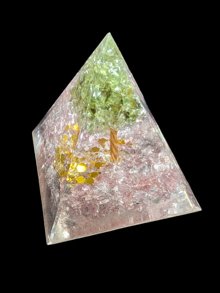 Orgone pyramid 67g in sunshine - Rocks and Things Store