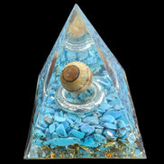 Orgone pyramid 65g in sunlight - Rocks and Things Store