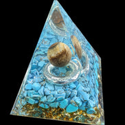 Orgone pyramid 65g in sunlight - Rocks and Things Store