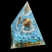 Orgone pyramid 65g in sunlight - Rocks and Things Store